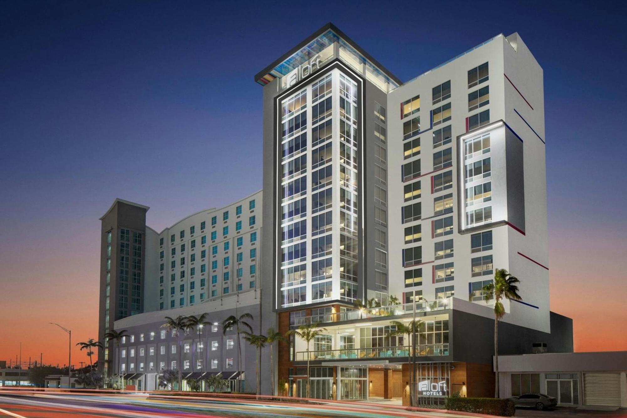 Aloft Fort Lauderdale Airport & Cruise Port Bagian luar foto